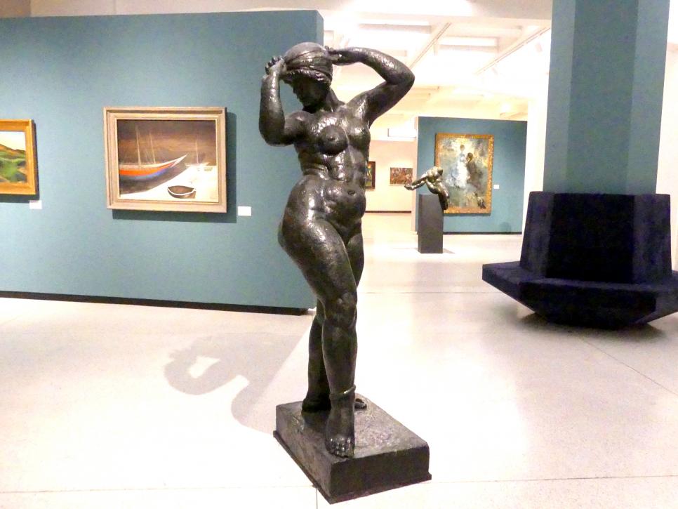 Jan Štursa (1904&ndash;1924), Bauchtänzerin Sulamit Rahu, Prag, Nationalgalerie im Messepalast, 1918-1939, Saal 1, 1910&ndash;1911, Bild 2/5