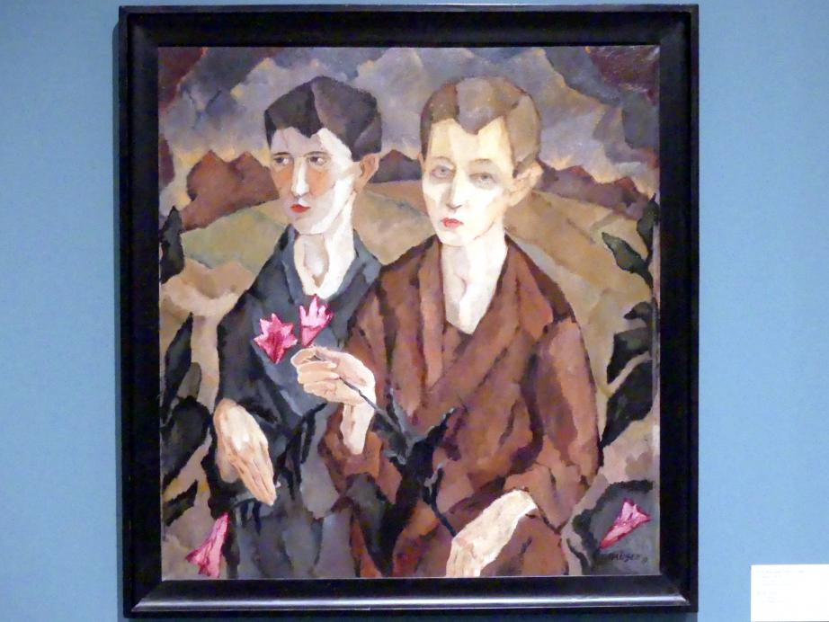 Fritz Kausek (1919–1927), Zwei Jungs, Prag, Nationalgalerie im Messepalast, 1918-1939, Saal 1, 1919