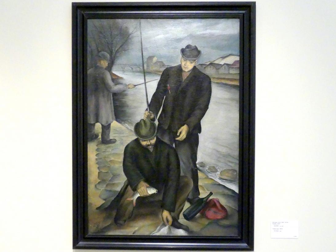 Miloslav Holý (1924), Fischer, Prag, Nationalgalerie im Messepalast, 1918-1939, Saal 12, 1924