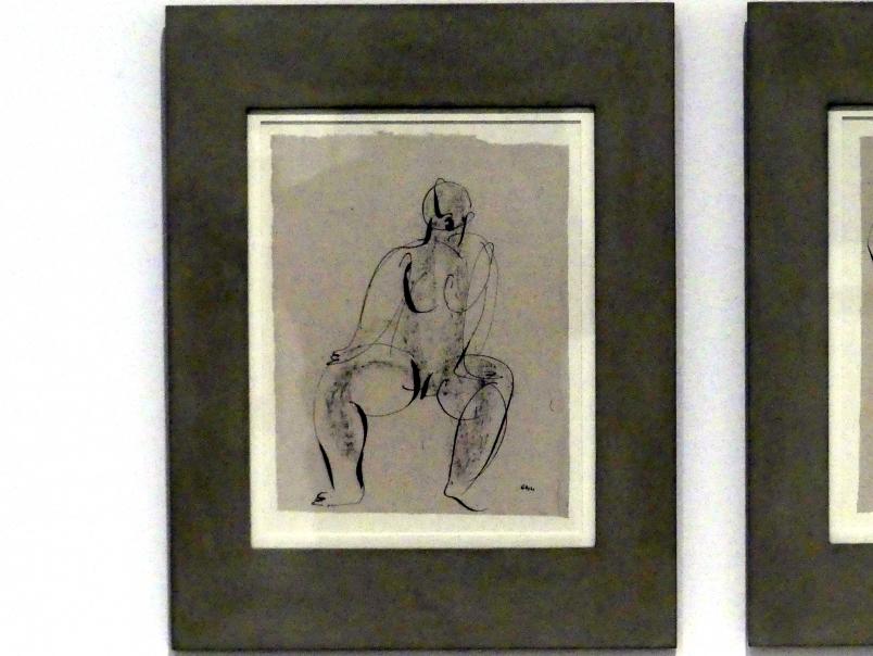Jean Fautrier (1921&ndash;1958), Halleluja, Katechismus des Dianus, Madrid, Museo Reina Sofía, Saal 401, 1947, Bild 2/6