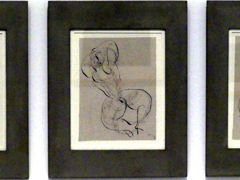 Jean Fautrier (1921&ndash;1958), Halleluja, Katechismus des Dianus, Madrid, Museo Reina Sofía, Saal 401, 1947, Bild 3/6