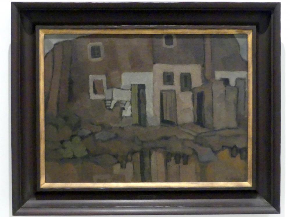 Rafael Barradas (1918–1926), Landschaft bei Cornellà, Madrid, Museo Reina Sofía, Saal 209, 1926