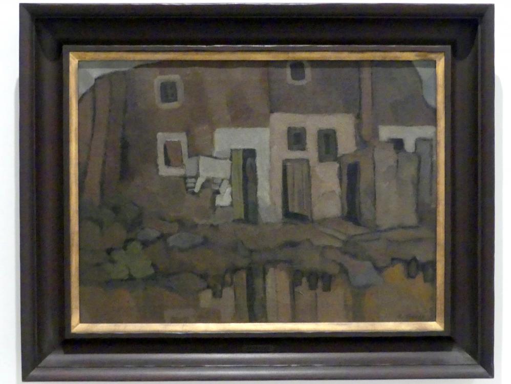 Rafael Barradas (1918&ndash;1926), Landschaft bei Cornellà, Madrid, Museo Reina Sofía, Saal 209, 1926