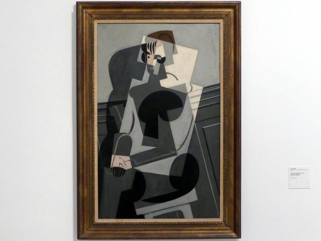 Juan Gris (1911&ndash;1926), Porträt Josette Gris, Madrid, Museo Reina Sofía, Saal 210, 1916