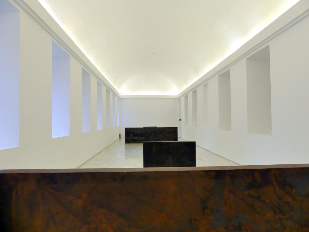 Richard Serra (1967–2015), Gleich - Parallel: Guernica - Bangasi, Madrid, Museo Reina Sofía, Saal 102, 1986