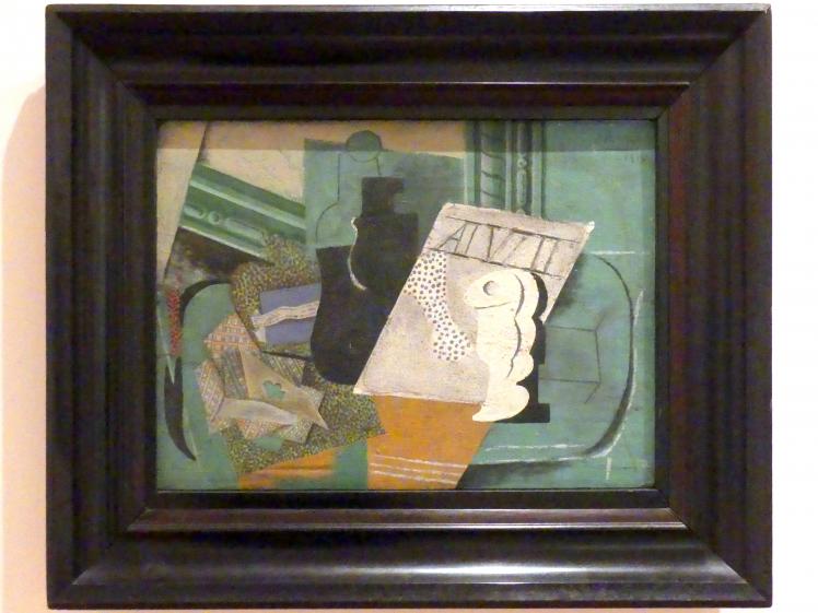 Pablo Picasso (1897&ndash;1972), Spielkarten, Tabak, Flasche und Glas, Berlin, Museum Berggruen, Stülerbau, 1. Obergeschoss, 1914