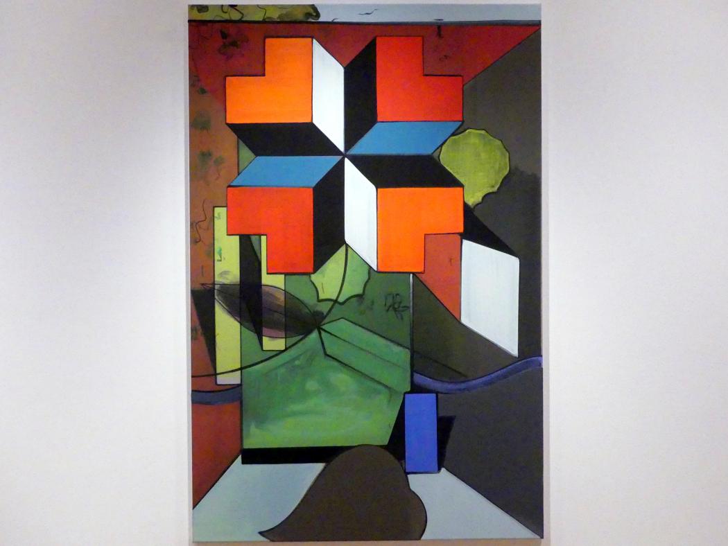 Thomas Scheibitz (1994&ndash;2019), Portrait Helmholtz, Berlin, Museum Berggruen, Stülerbau, 2. Obergeschoss, 2019