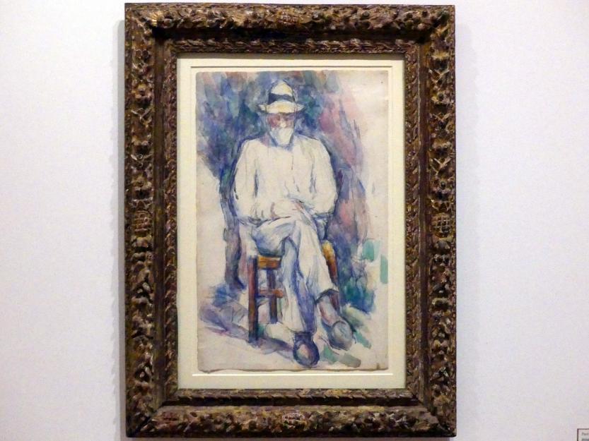 Paul Cézanne (1866–1906), Bildnis des Gärtners Vallier, Berlin, Museum Berggruen, Kommandantenhaus, Erdgeschoss, Saal 2, um 1906