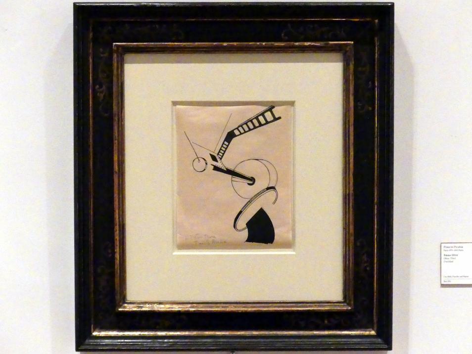 Francis Picabia (1908–1948), Ohne Titel, Berlin, Sammlung Scharf-Gerstenberg, Obergeschoß, Saal 7, um 1920