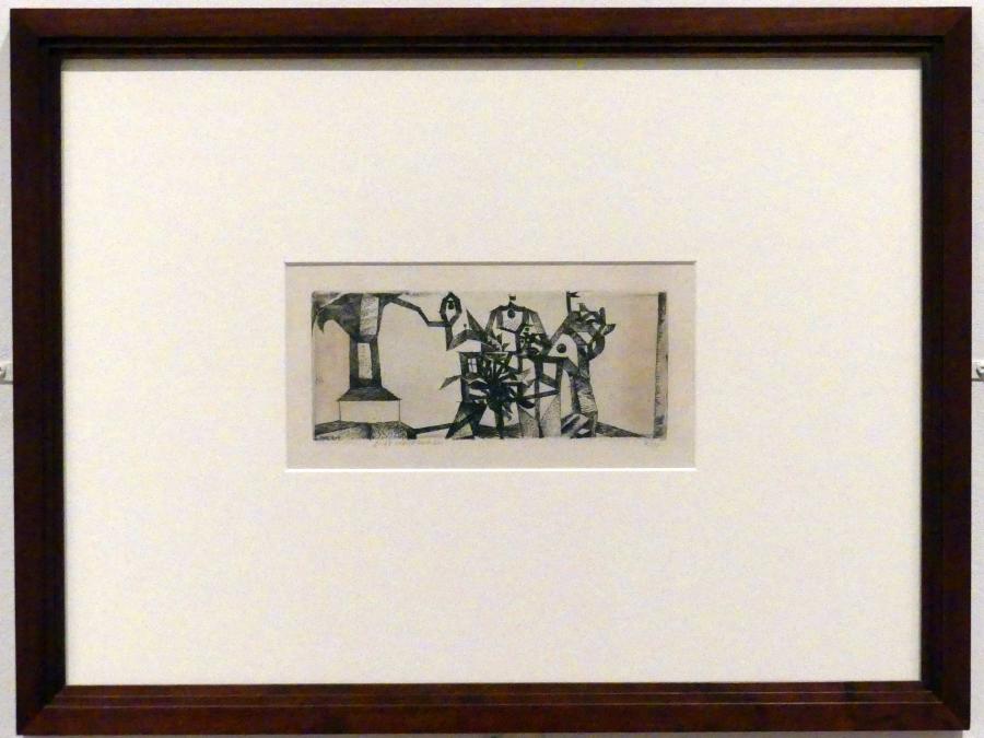 Paul Klee (1904–1940), Luftschlösschen (1915, 212), Berlin, Sammlung Scharf-Gerstenberg, Obergeschoß, Saal 8, 1915