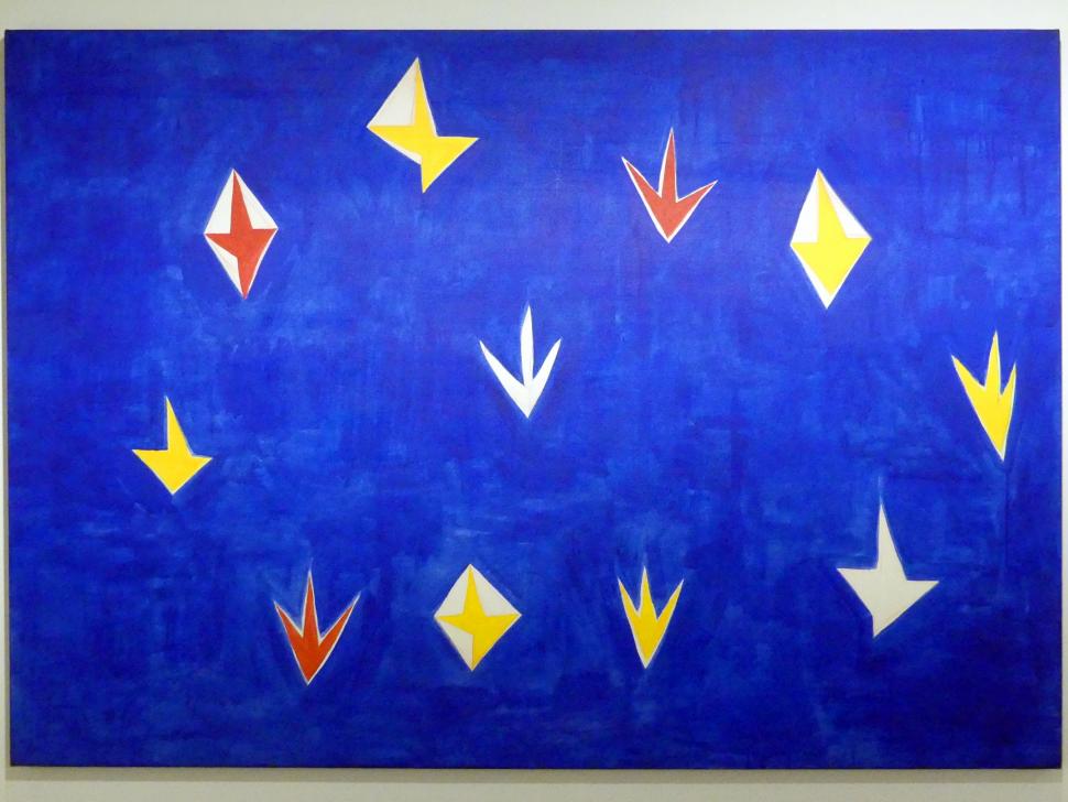Nicola De Maria (1993&ndash;2005), Paradies, Schwäbisch Hall, Kunsthalle Würth, Ausstellung "Lust auf mehr" vom 30.09.2019 - 20.09.2020, Erdgeschoss, 1993