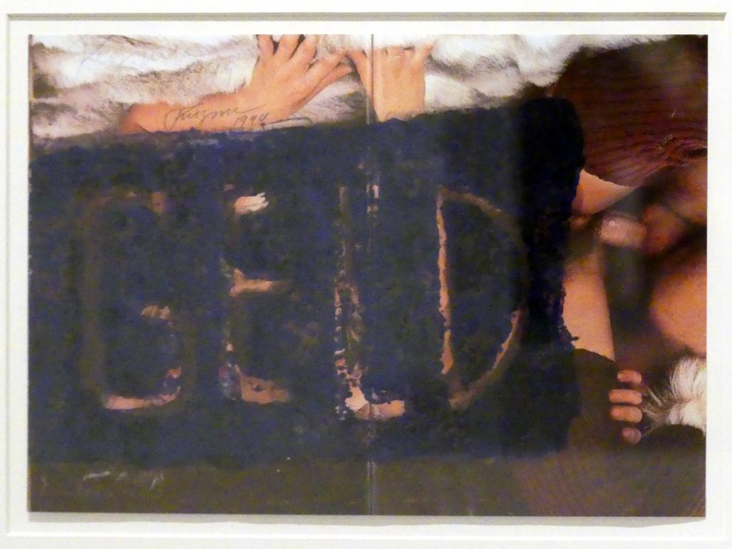 Felix Droese (1993–2009), Geld, Schwäbisch Hall, Kunsthalle Würth, Ausstellung "Lust auf mehr" vom 30.09.2019 - 20.09.2020, Erdgeschoss, 1999