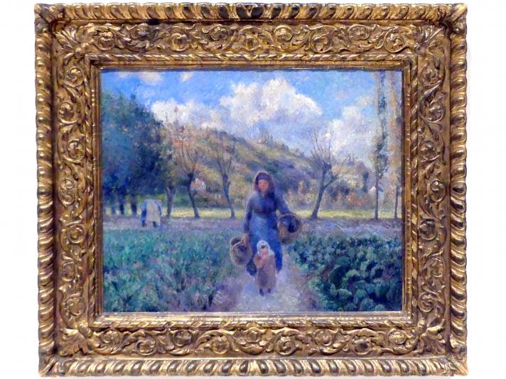 Camille Pissarro (1863–1903), Im Obstgarten, Prag, Nationalgalerie im Messepalast, Das lange Jahrhundert, Saal 18, 1881