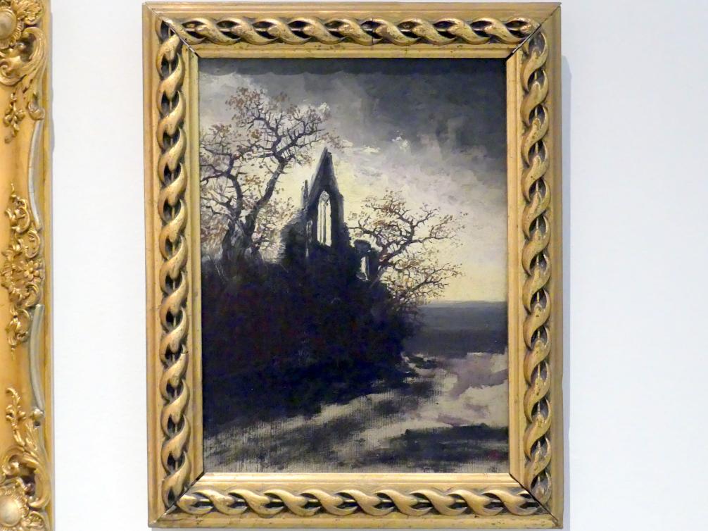 Anton Waldhauser (1865), Gotische Ruinen, Prag, Nationalgalerie im Messepalast, Das lange Jahrhundert, Saal 23, um 1860–1870