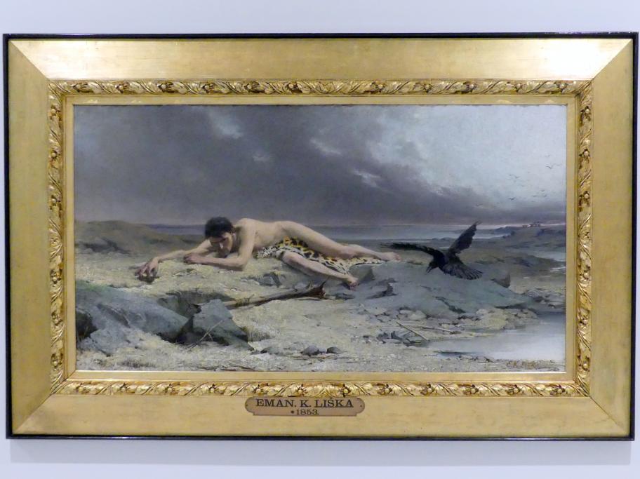 Emanuel Krescenc Liška (1885), Kain, Prag, Nationalgalerie im Messepalast, Das lange Jahrhundert, Saal 26, 1885