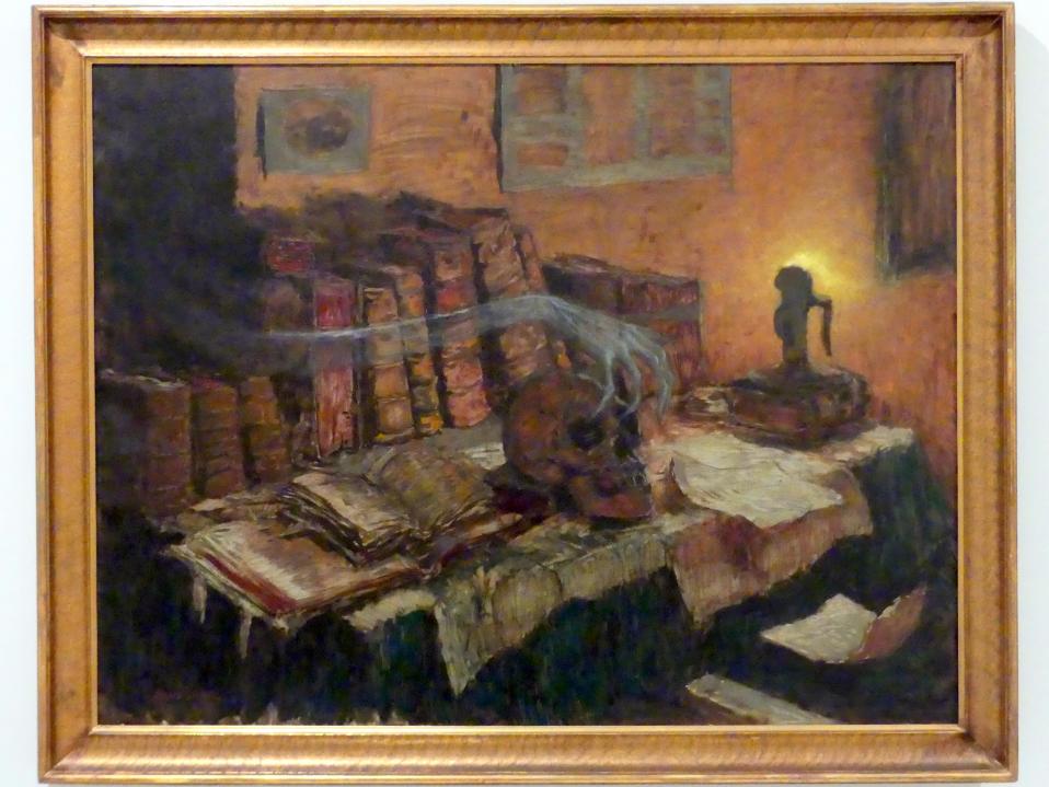 Jaroslav Panuška (1896–1897), Besuch des Todes, Prag, Nationalgalerie im Messepalast, Das lange Jahrhundert, Saal 32, 1897