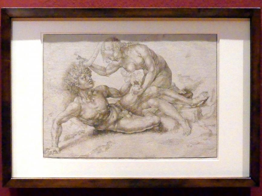 Jan Gossaert (Mabuse) (Nachfolger) (1511–1522), Adam und Eva, Karlsruhe, Staatliche Kunsthalle, Ausstellung "Hans Baldung Grien, heilig | unheilig", Saal 7, um 1520–1525
