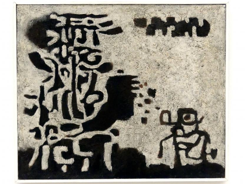 Willi Baumeister (1913&ndash;1955), Ur-Nirgal (Dialog), Stuttgart, Kunstmuseum, Saal 5, 1947