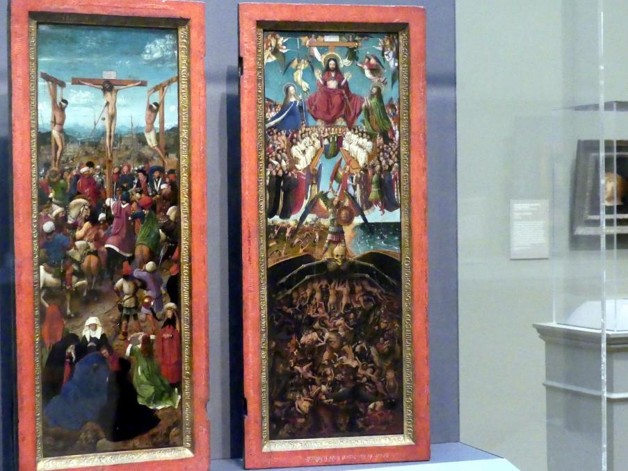 Jan van Eyck (1430–1441), Jüngste Gericht, New York, Metropolitan Museum of Art (Met), Saal 641, um 1440–1441