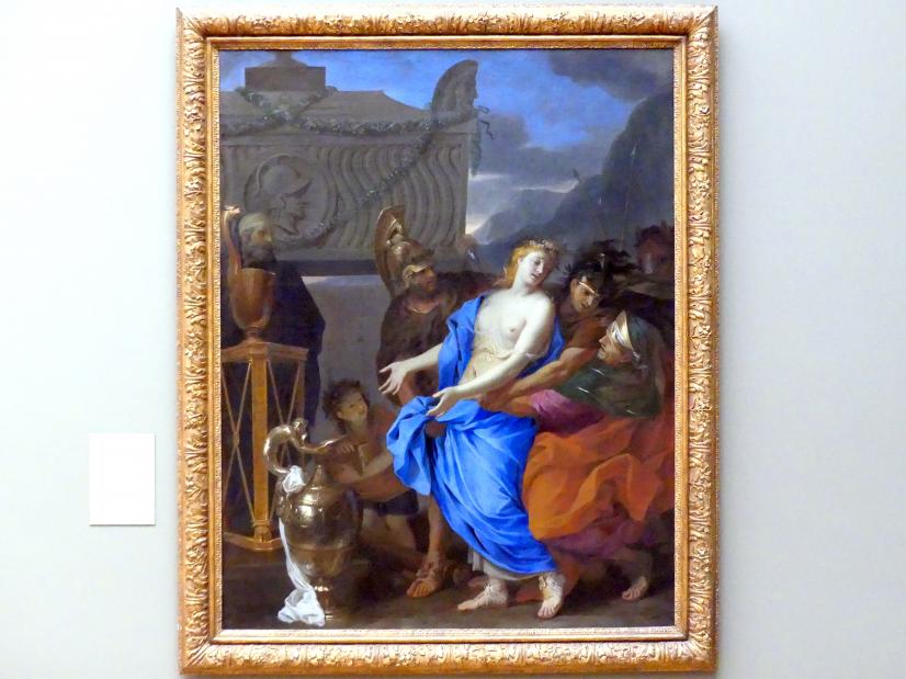 Charles Le Brun (1640&ndash;1689), Die Opferung der Polyxena, New York, Metropolitan Museum of Art (Met), Saal 634, 1647
