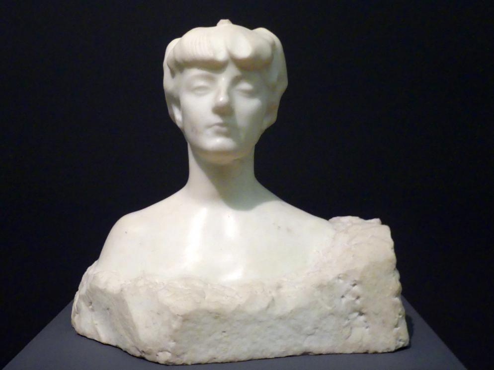 Auguste Rodin (1863–1917), Madame X (Gräfin Anna-Elizabeth de Noailles), New York, Metropolitan Museum of Art (Met), Saal 800, um 1907
