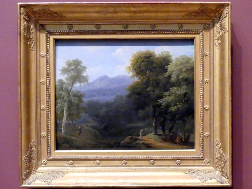 Jean-Victor Bertin (1800–1805), Klassische Landschaft mit Figuren, New York, Metropolitan Museum of Art (Met), Saal 805, 1803