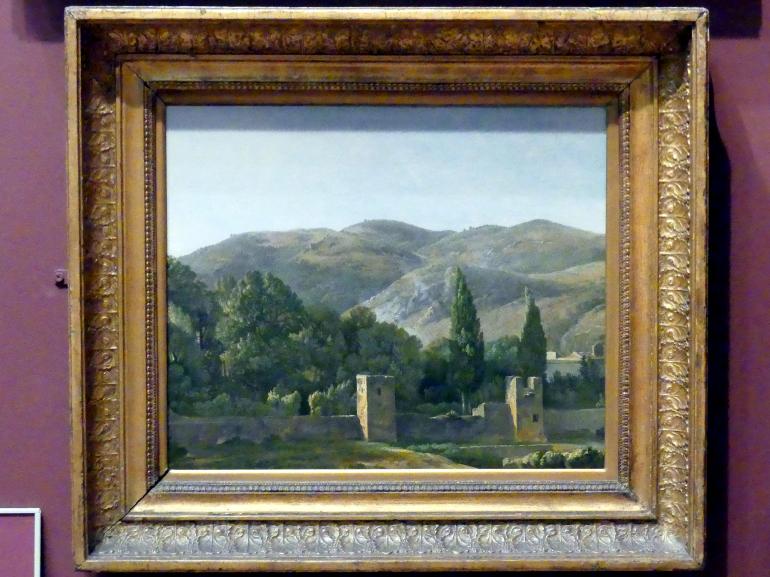 Simon Denis (1787–1800), Befestigte Mauer in Italien, New York, Metropolitan Museum of Art (Met), Saal 805, um 1786–1806