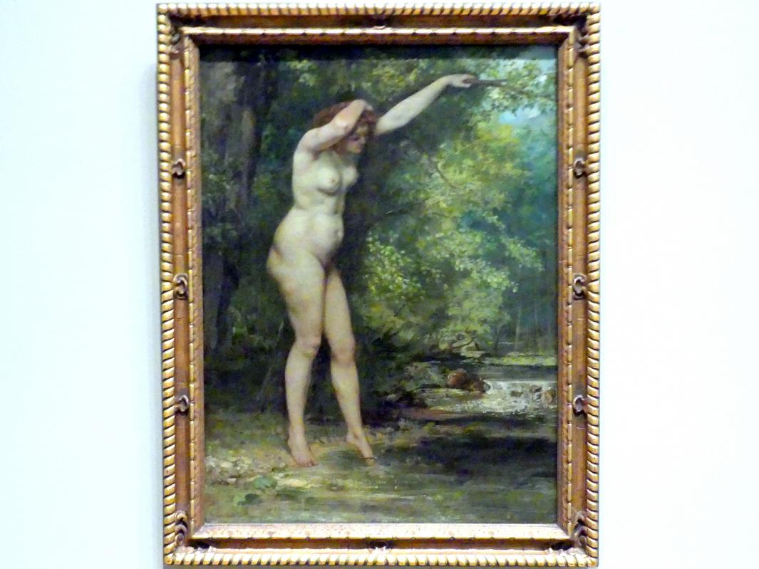 Gustave Courbet (1849–1874), Junge Badende, New York, Metropolitan Museum of Art (Met), Saal 811, 1866