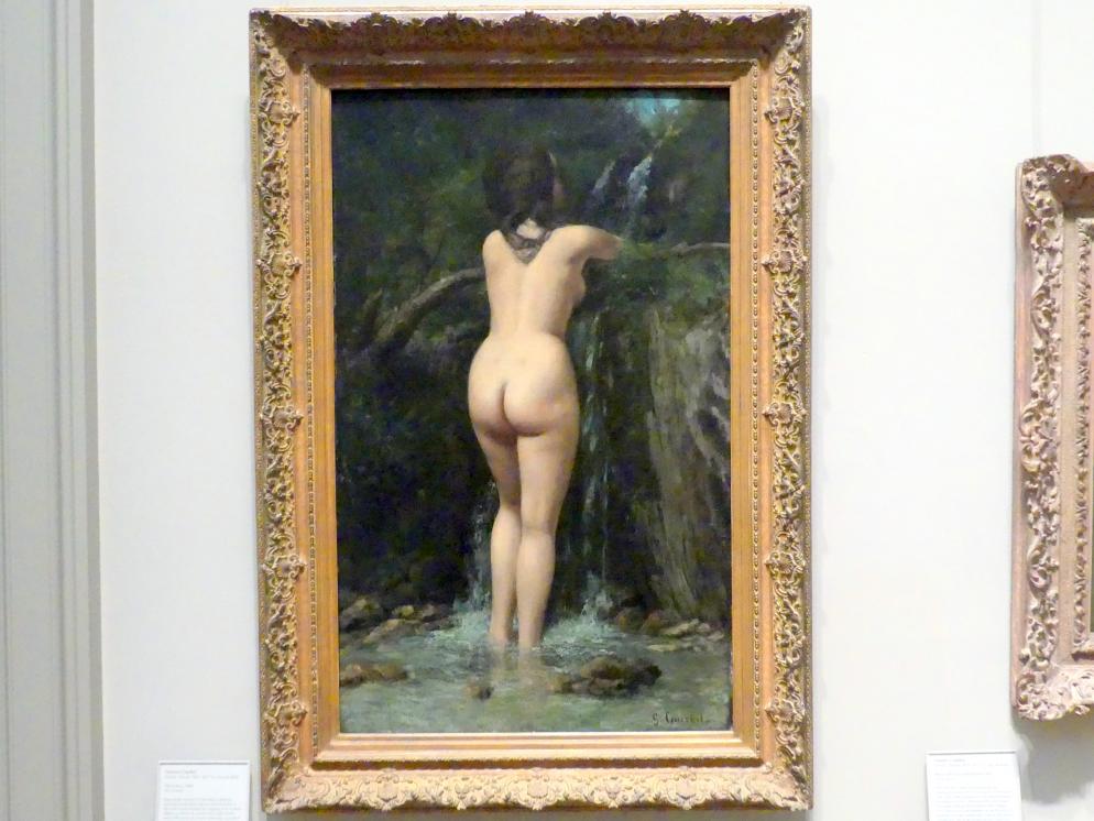 Gustave Courbet (1849–1874), Die Quelle, New York, Metropolitan Museum of Art (Met), Saal 811, 1862