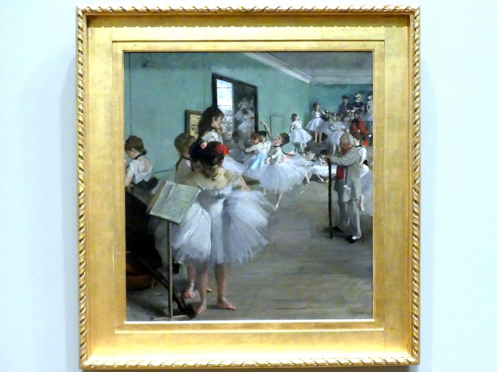 Edgar Degas (1855–1909), Der Tanzsaal, New York, Metropolitan Museum of Art (Met), Saal 815, 1874