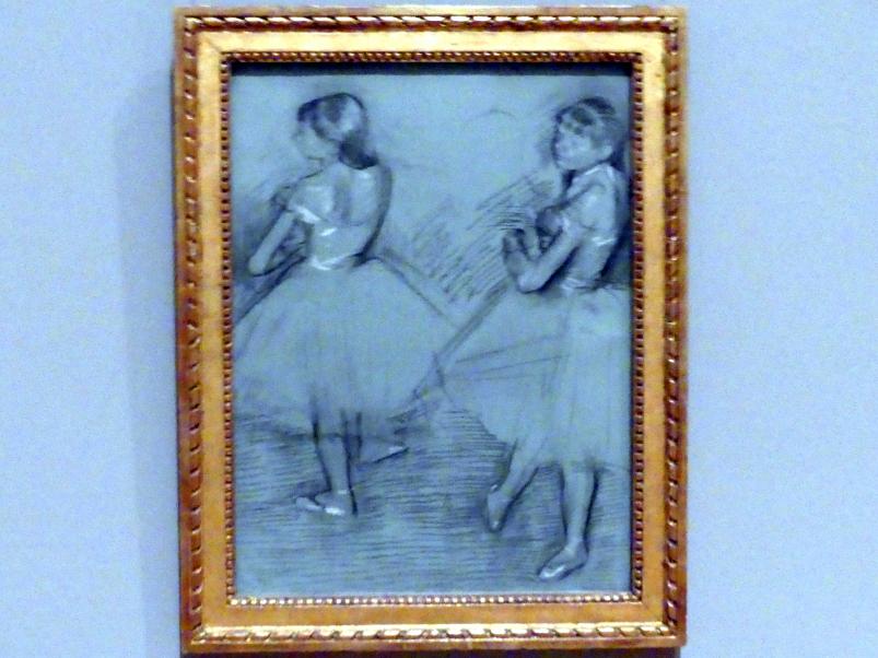 Edgar Degas (1855–1909), Zwei Tänzerinnen, New York, Metropolitan Museum of Art (Met), Saal 816, um 1879