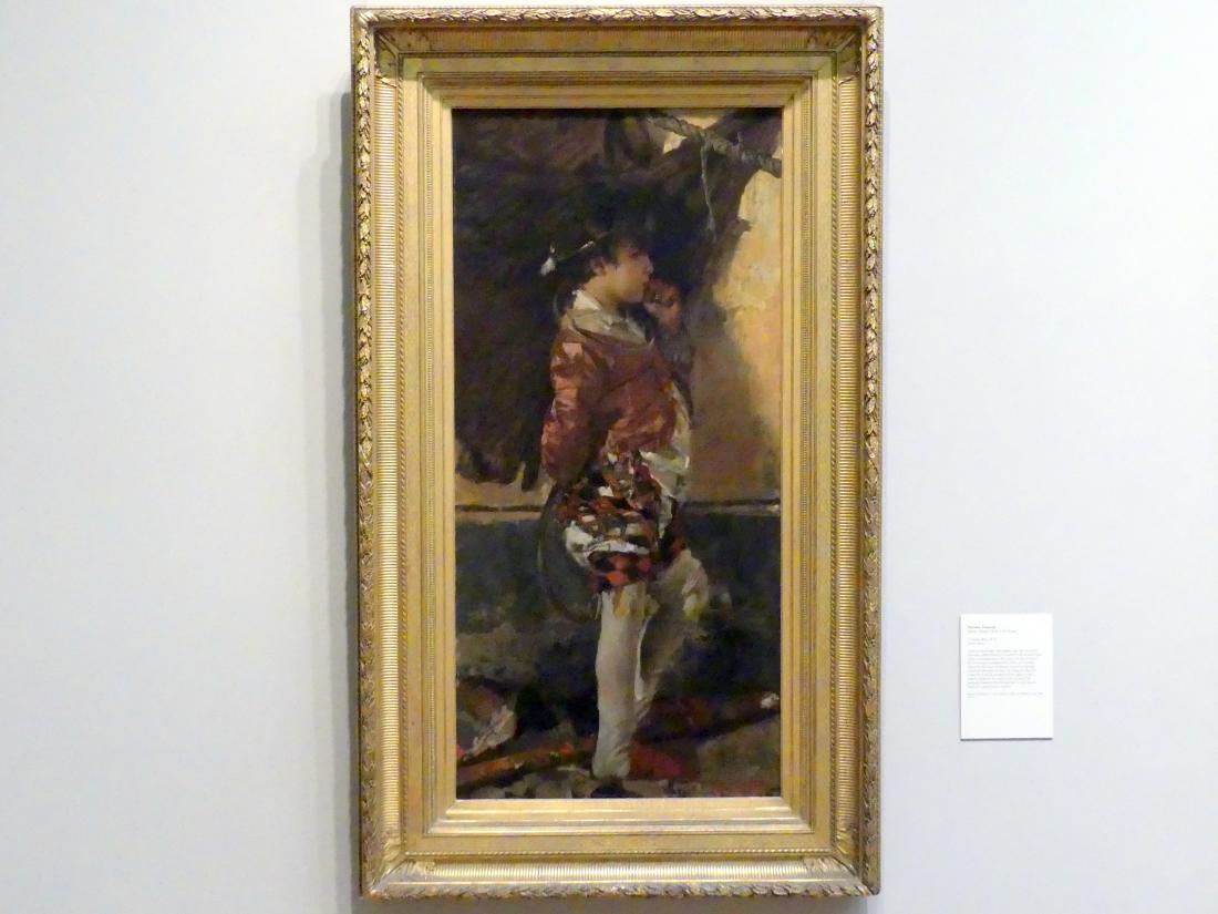 Antonio Mancini (1872–1909), Zirkusjunge, New York, Metropolitan Museum of Art (Met), Saal 827, 1872