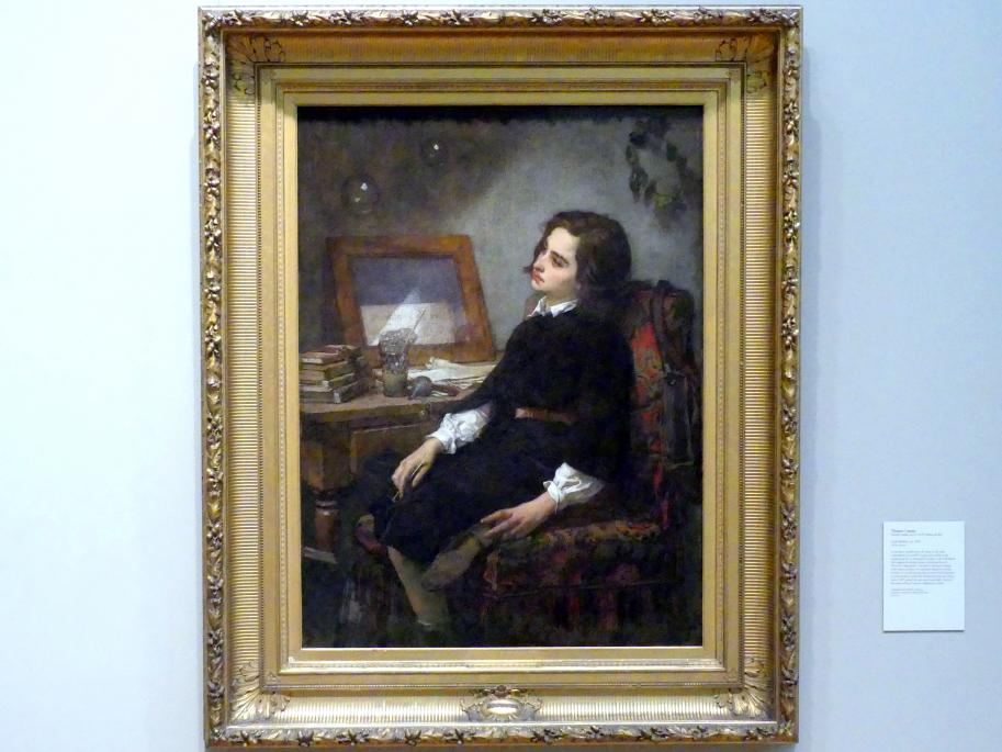 Thomas Couture (1836–1860), Seifenblasen, New York, Metropolitan Museum of Art (Met), Saal 827, um 1859