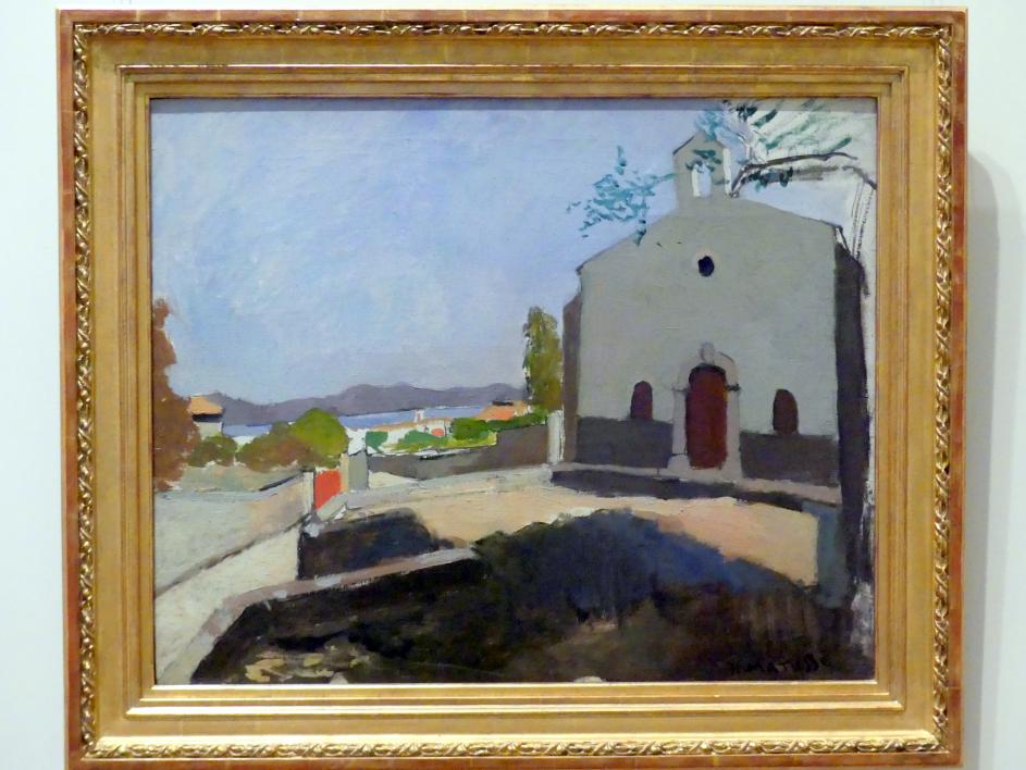 Henri Matisse (1898–1953), Kapelle des Heiligen Joseph, Saint-Tropez, New York, Metropolitan Museum of Art (Met), Saal 828, 1904