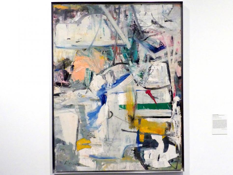 Willem de Kooning (1949–1986), Ostermontag, New York, Metropolitan Museum of Art (Met), Saal 920, 1955–1956