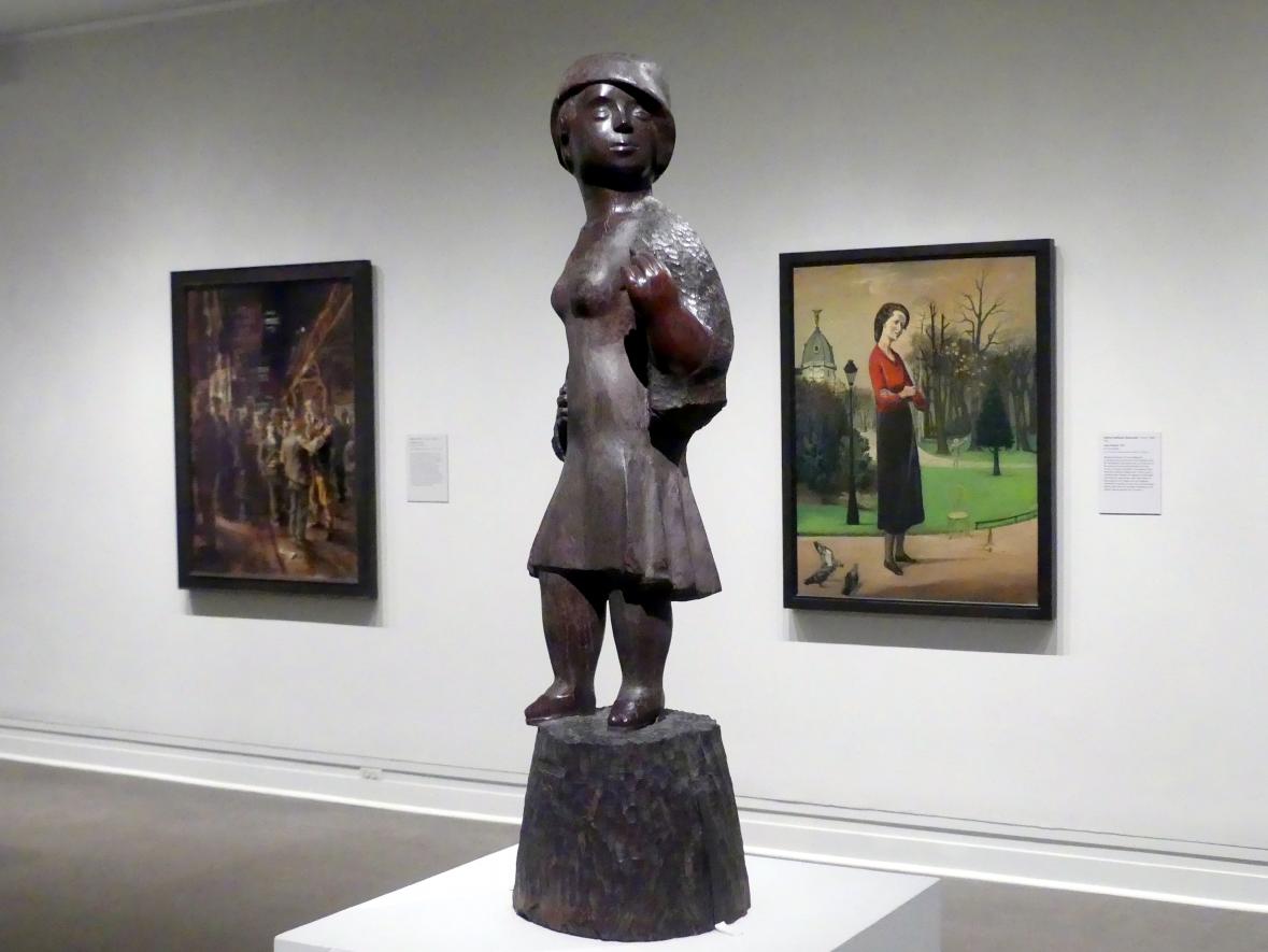 Chaim Gross (1928), East Side Girl, New York, Metropolitan Museum of Art (Met), Saal 902, 1928