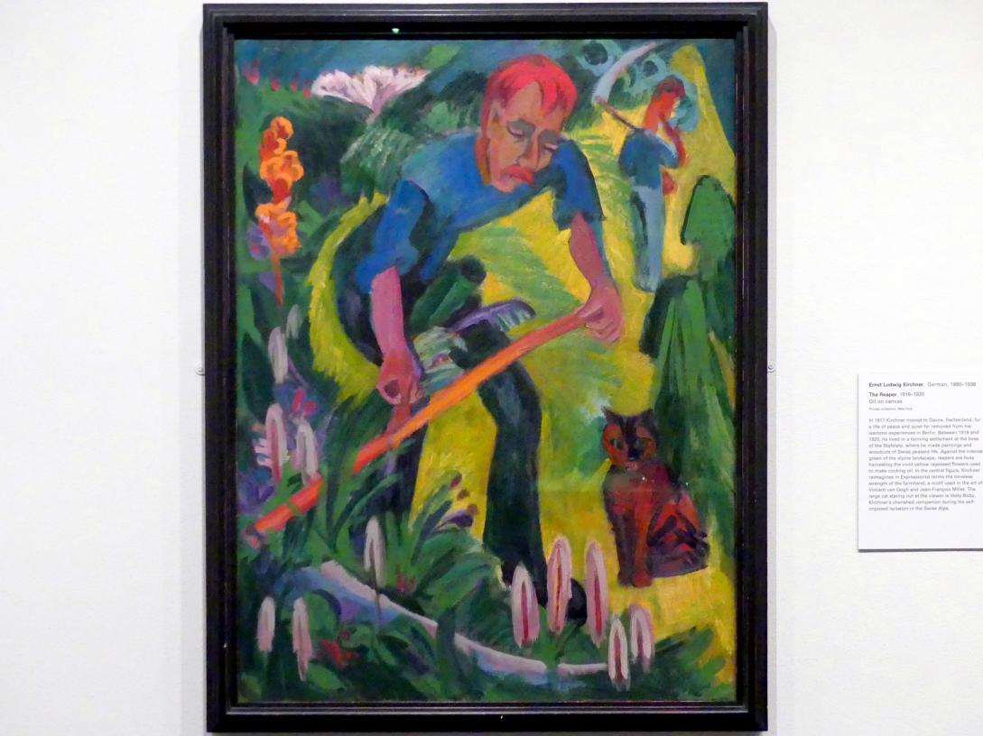Ernst Ludwig Kirchner (1904–1933), Der Schnitter, New York, Metropolitan Museum of Art (Met), Saal 903, 1919–1920