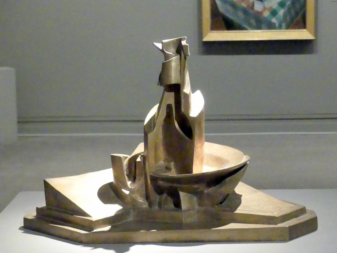 Umberto Boccioni (1910&ndash;1914), Entwicklung einer Flasche im Raum, New York, Metropolitan Museum of Art (Met), Saal 908, 1913, Bild 3/5