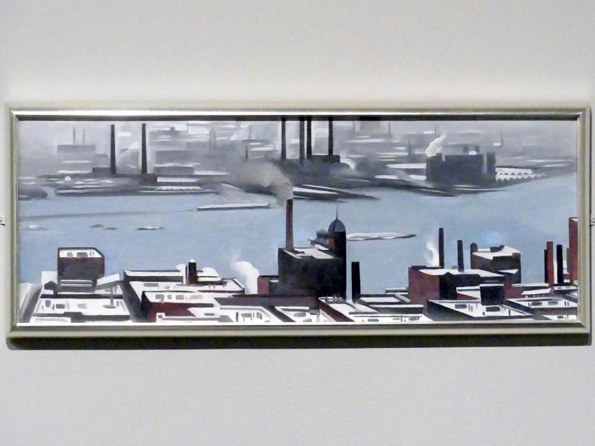 Georgia O’Keeffe (1918–1937), East River vom Shelton Hotel, New York, Metropolitan Museum of Art (Met), Saal 909, 1928