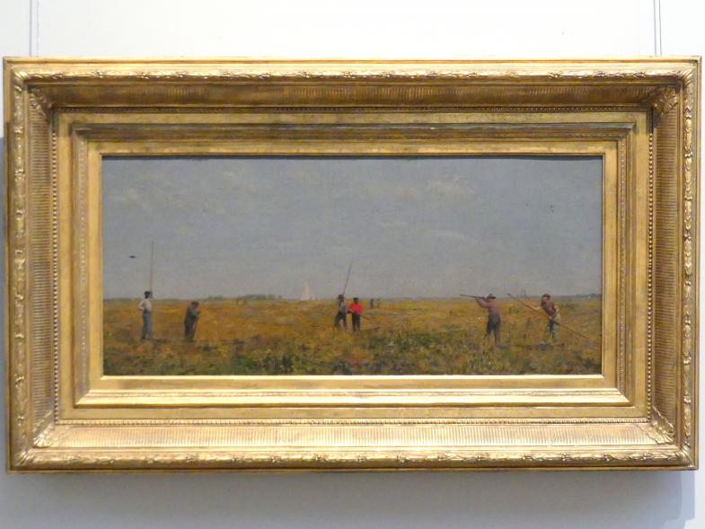 Thomas Eakins (1869&ndash;1900), Rallen-Jagd, New York, Metropolitan Museum of Art (Met), Saal 764, 1874