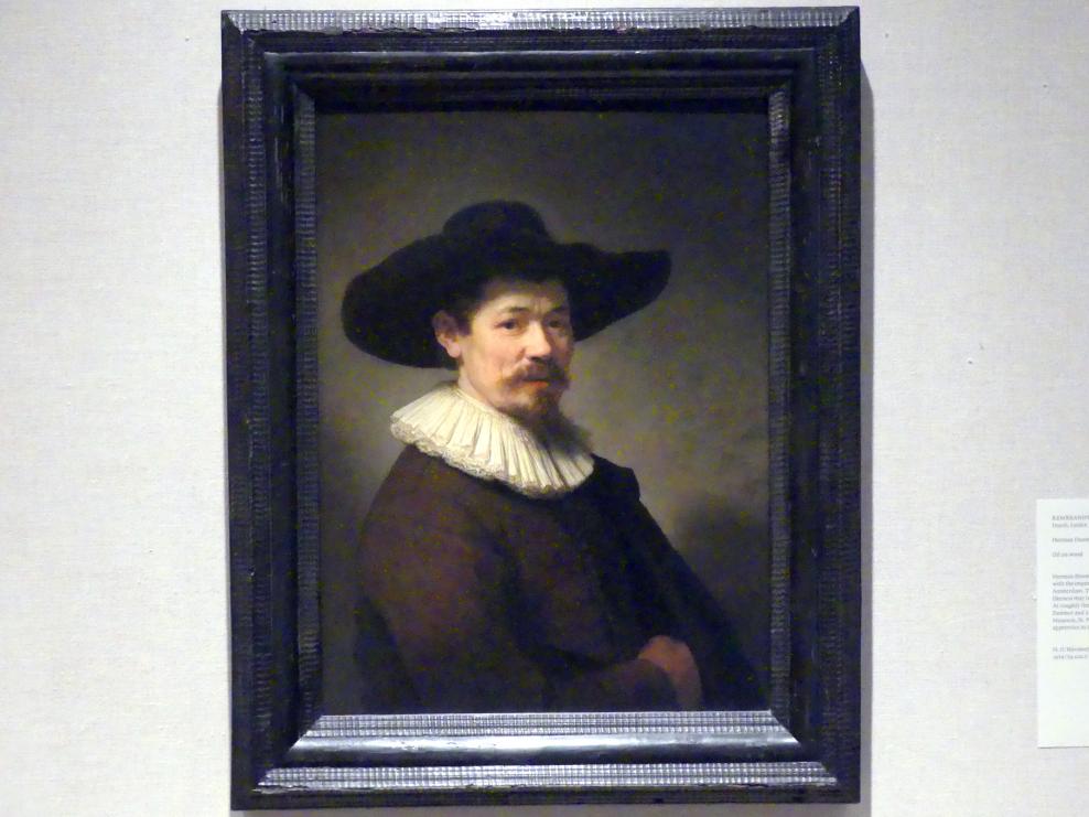 Rembrandt (Rembrandt Harmenszoon van Rijn) (1627–1669), Herman Doomer (ca. 1595-1650), New York, Metropolitan Museum of Art (Met), Saal 964, 1640