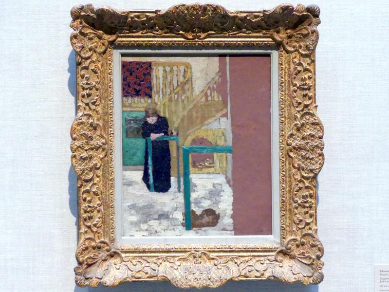 Édouard Vuillard (1889&ndash;1939), Frau Vuillard im Studio eines Bühnenbildners, New York, Metropolitan Museum of Art (Met), Saal 962, 1893&ndash;1894
