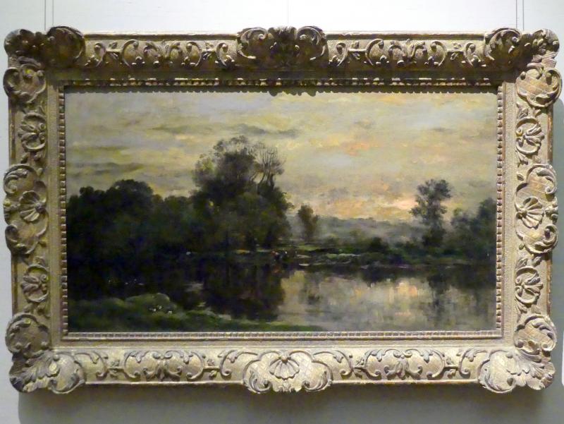 Charles-François Daubigny (1847&ndash;1876), Landschaft mit Enten, New York, Metropolitan Museum of Art (Met), Saal 957, 1872