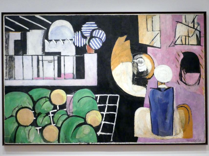 Henri Matisse (1898&ndash;1953), Die Marokkaner, New York, Museum of Modern Art (MoMA), Saal 506, 1915&ndash;1916