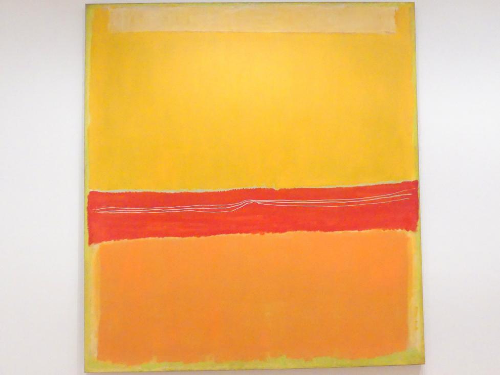 Mark Rothko (1944–1969), Nr. 5/Nr. 22, New York, Museum of Modern Art (MoMA), Saal 404, 1950