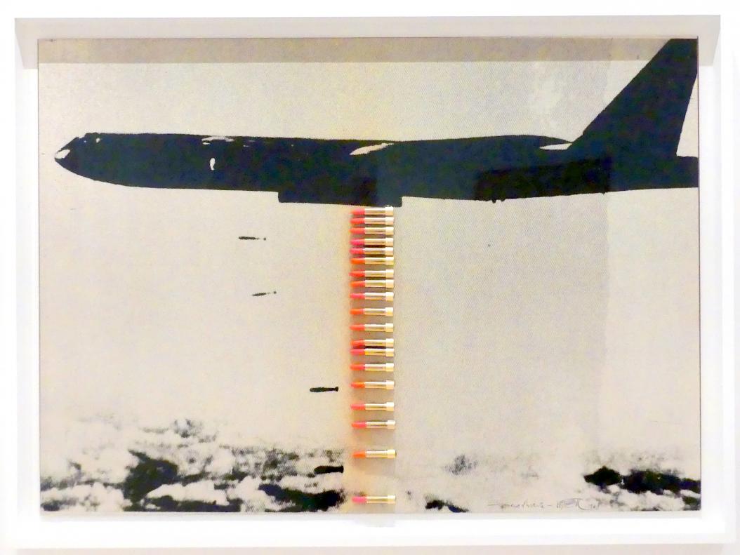 Wolf Vostell (1963–1988), B 52 Lippenstiftbomber, New York, Museum of Modern Art (MoMA), Saal 412, 1968