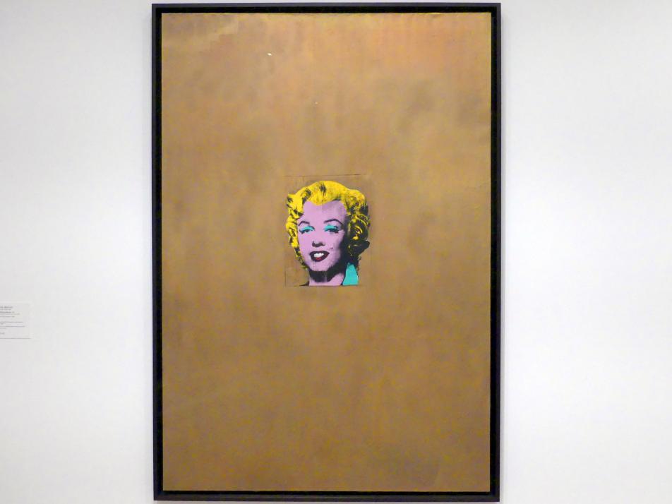 Andy Warhol (1956–1986), Gold Marilyn Monroe, New York, Museum of Modern Art (MoMA), Saal 412, 1962