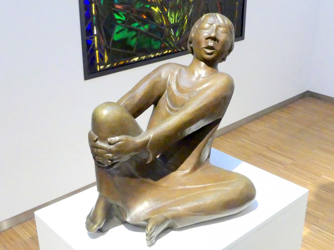 Ernst Barlach (1906&ndash;1936), Der singende Mann, Nürnberg, Germanisches Nationalmuseum, Saal 210, 1928