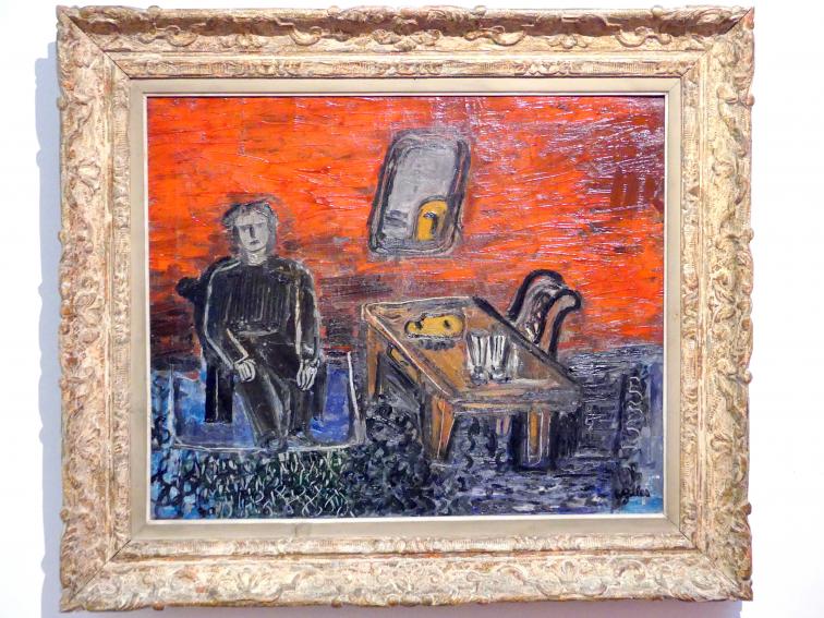 Werner Gilles (1928&ndash;1949), Knabe mit Maske, Nürnberg, Germanisches Nationalmuseum, Saal 220, 1927&ndash;1929