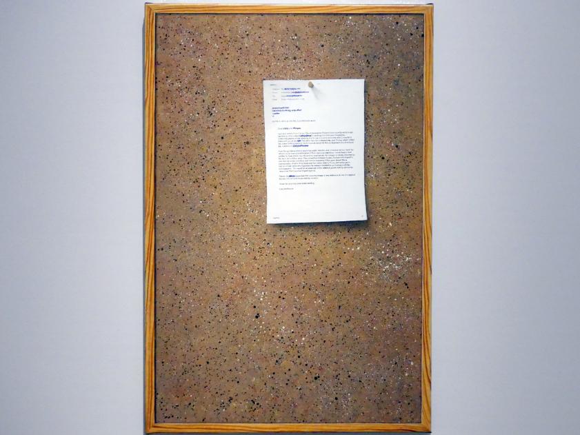 Lucy McKenzie (1997–2019), Quodlibet XXVI (Selbstporträt), München, Museum Brandhorst, Ausstellung "Lucy McKenzie - Prime Suspect" vom 10.09.2020 - 21.02.2021, Saal -1.6, 2013